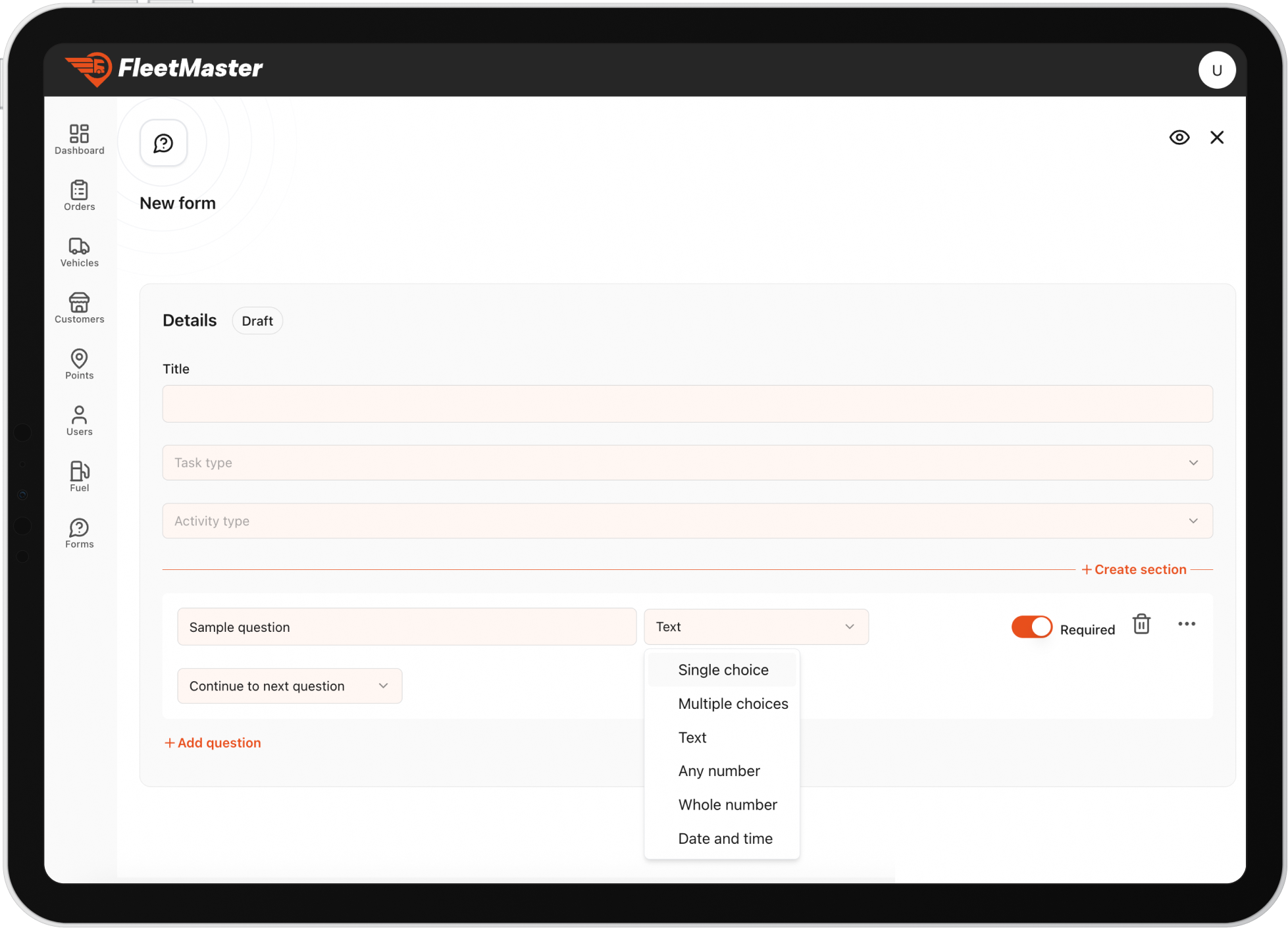 Functionality representation