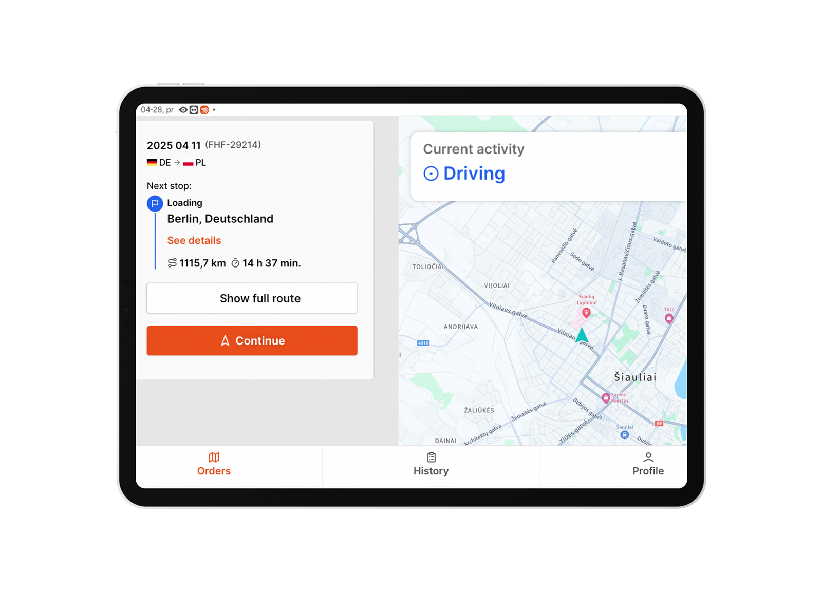 Functionality representation