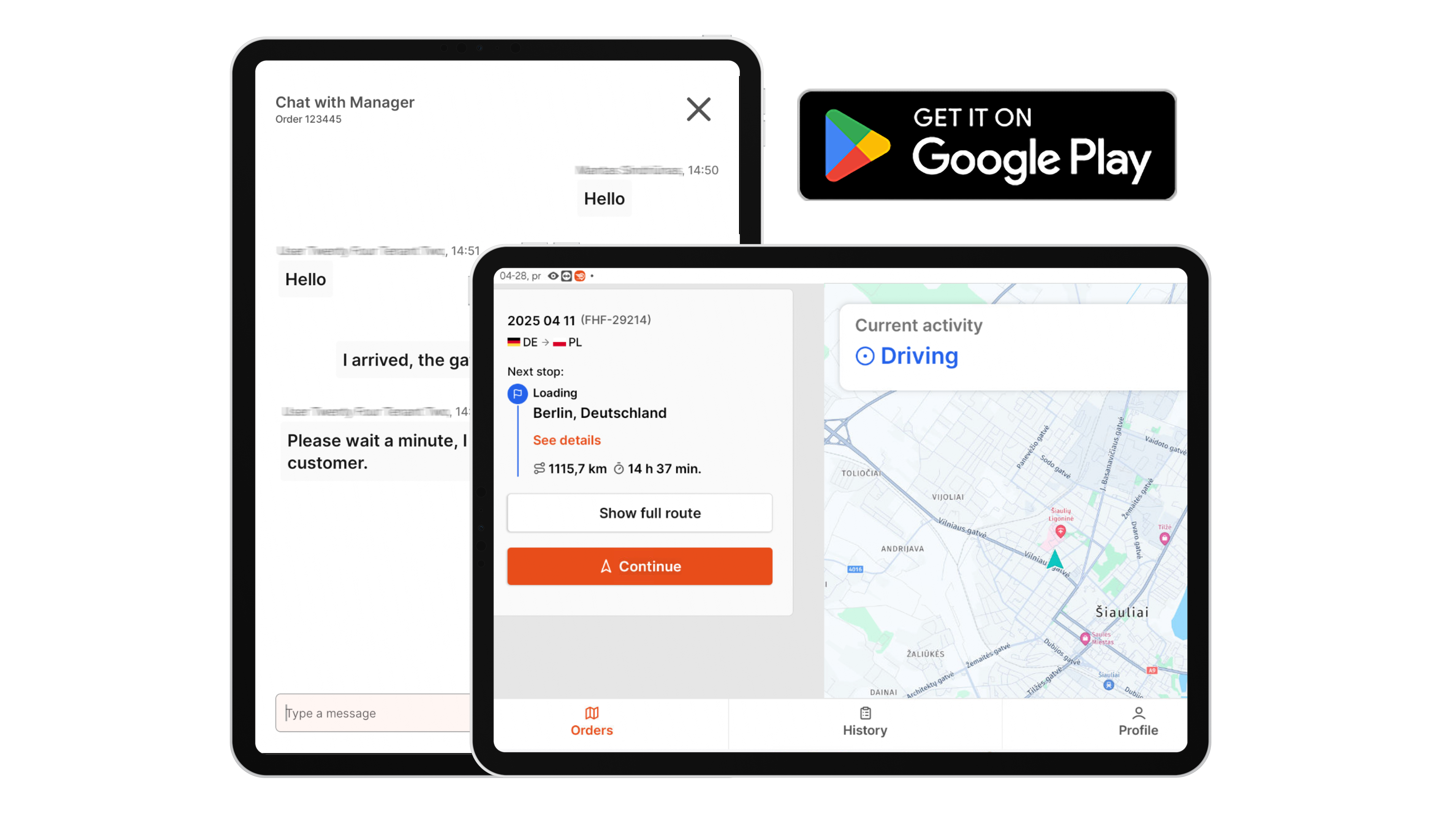 Functionality representation